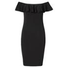 Polo Ralph Lauren Ruffled Off-the-shoulder Dress Polo Black