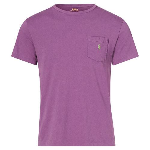 Polo Ralph Lauren Cotton Jersey Pocket T-shirt Country Purple