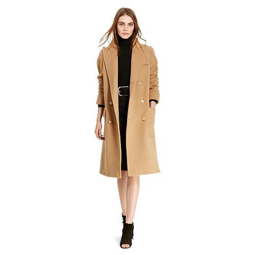 Polo Ralph Lauren Camel-hair Polo Coat Camel