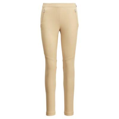Ralph Lauren Stretch Twill Skinny Pant Sand Dune