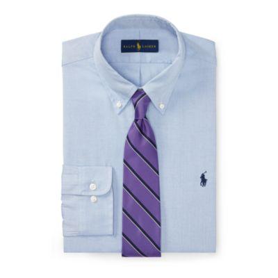 Ralph Lauren Classic Fit Oxford Dress Shirt Blue