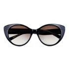 Ralph Lauren Cat Eye Spectator Sunglasses Black