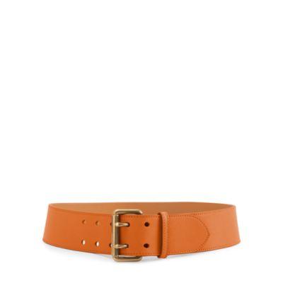 Ralph Lauren Calfskin Belt Tan