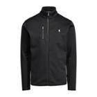 Ralph Lauren Fleece-backed Jersey Jacket Polo Black