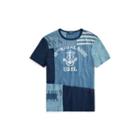 Ralph Lauren Custom Slim Fit Cotton T-shirt Indigo/navy Mu
