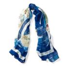 Polo Ralph Lauren Riviera Cotton Scarf Blue Riviera