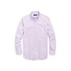 Ralph Lauren Classic Fit Poplin Shirt Purple/white