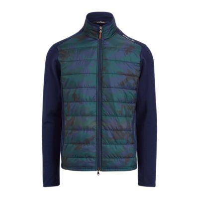Ralph Lauren Paneled Stretch Wool Jacket Navy/blackwatch Camo
