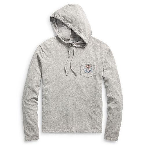 Polo Ralph Lauren Custom Slim Fit Hooded T-shirt