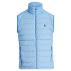 Ralph Lauren Packable Down Vest Soft Royal Heather