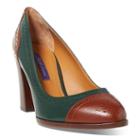 Ralph Lauren Ellair Luxe Calfskin Heel