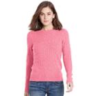 Polo Ralph Lauren Slim Cable Cashmere Sweater Candy Pink