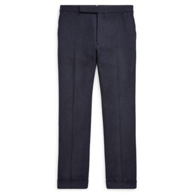 Ralph Lauren Straight Wool-cashmere Trouser Dark Navy