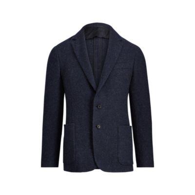 Ralph Lauren Basket-woven Sport Coat Navy Multi