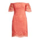 Ralph Lauren Lace Off-the-shoulder Dress Calla Lily