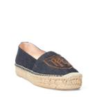 Ralph Lauren Joanne Denim Espadrille Blue