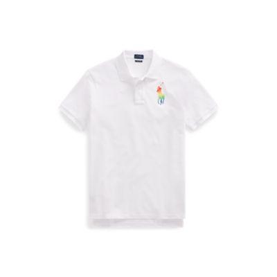 Ralph Lauren Pride Big Shirt Cotton Polo White