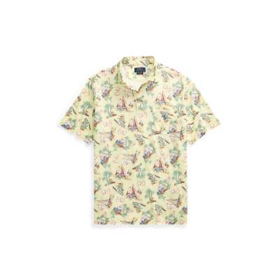 Ralph Lauren Classic Fit Jersey Polo Shirt St Tropez Print 2xl Tall