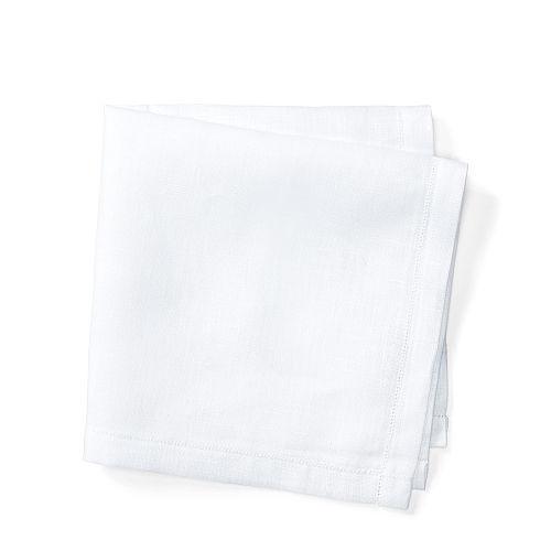 Polo Ralph Lauren Irish Linen Pocket Square White