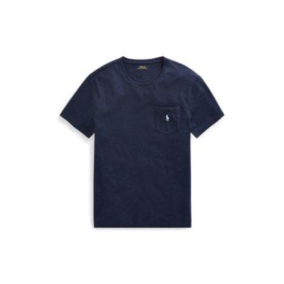 Ralph Lauren Classic Fit Pocket T-shirt Worth Navy Heather 1x Big