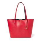 Ralph Lauren Reversible Faux-leather Tote Red/navy