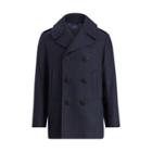 Ralph Lauren Virgin Wool-blend Peacoat Navy