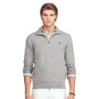 Polo Ralph Lauren Cotton-blend Jersey Pullover Winter Grey Heather