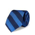 Ralph Lauren Silk Repp Narrow Tie Navy/blue