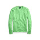 Ralph Lauren Cable-knit Cashmere Sweater Garrick Green