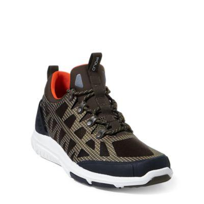 Ralph Lauren Adventure 200 Mesh Sneaker Deep Olive
