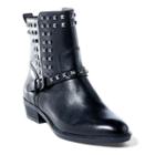 Ralph Lauren Lauren Shaelynn Studded Suede Boot Black
