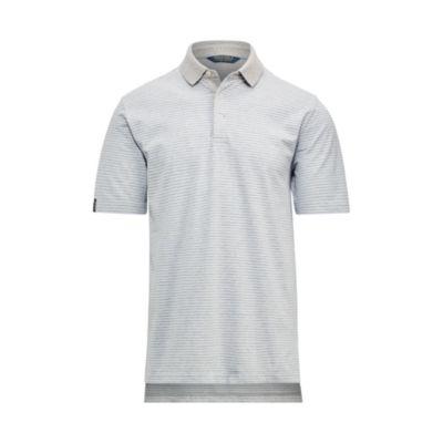 Ralph Lauren Active Fit Performance Polo Light Grey Hthr/white