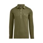 Ralph Lauren Custom Fit Long-sleeve Polo Courtyard Olive