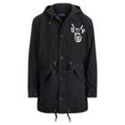 Ralph Lauren Cotton Canvas Marsh Coat Polo Black