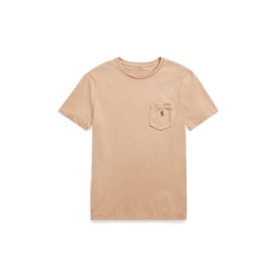 Ralph Lauren Custom Slim Fit Cotton T-shirt Regiment Khaki