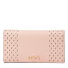 Ralph Lauren Lauren Perforated Faux-leather Wallet Blush