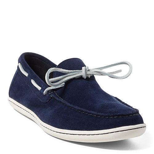 Polo Ralph Lauren Kalworth Suede Moccasin Newport Navy