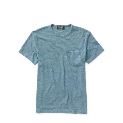 Ralph Lauren Indigo Cotton Jersey T-shirt Washed Indigo