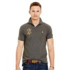 Polo Ralph Lauren Custom-fit Featherweight Polo Stadium Grey Heather