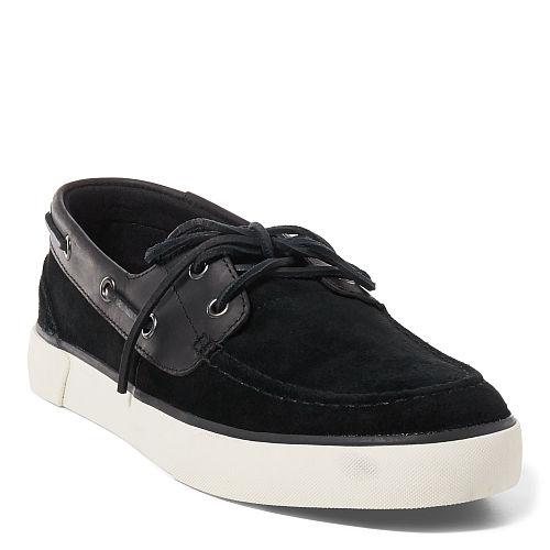 Polo Ralph Lauren Rylander Suede Sneaker Black/black