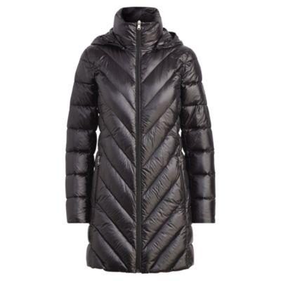 Ralph Lauren Quilted Hooded Down Jacket Black
