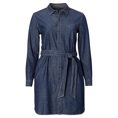 Ralph Lauren Lauren Woman Denim Shirtdress Pure Rinse Wash