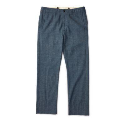 Ralph Lauren Indigo Cotton Twill Trouser Indigo