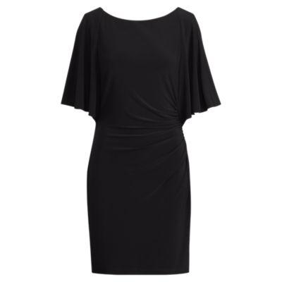 Ralph Lauren Stretch Jersey Dress Black