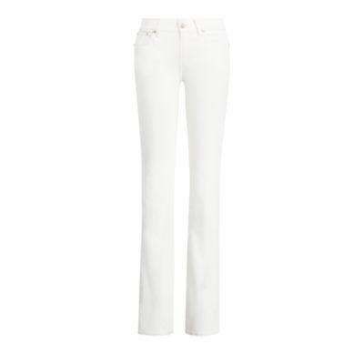 Ralph Lauren Skinny Bootcut Jean White