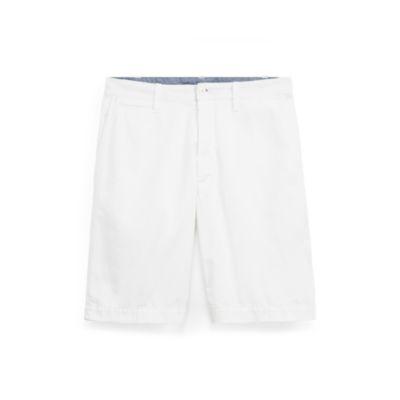 Ralph Lauren Classic Fit Cotton Chino Short White 44 Big