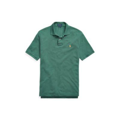 Ralph Lauren Classic Fit Mesh Polo Shirt Eucalyptus