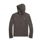 Ralph Lauren Cotton Jersey Hooded T-shirt Black Mask L Tall