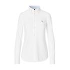 Ralph Lauren Knit Cotton Oxford Shirt White