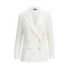 Ralph Lauren Double-breasted Blazer White